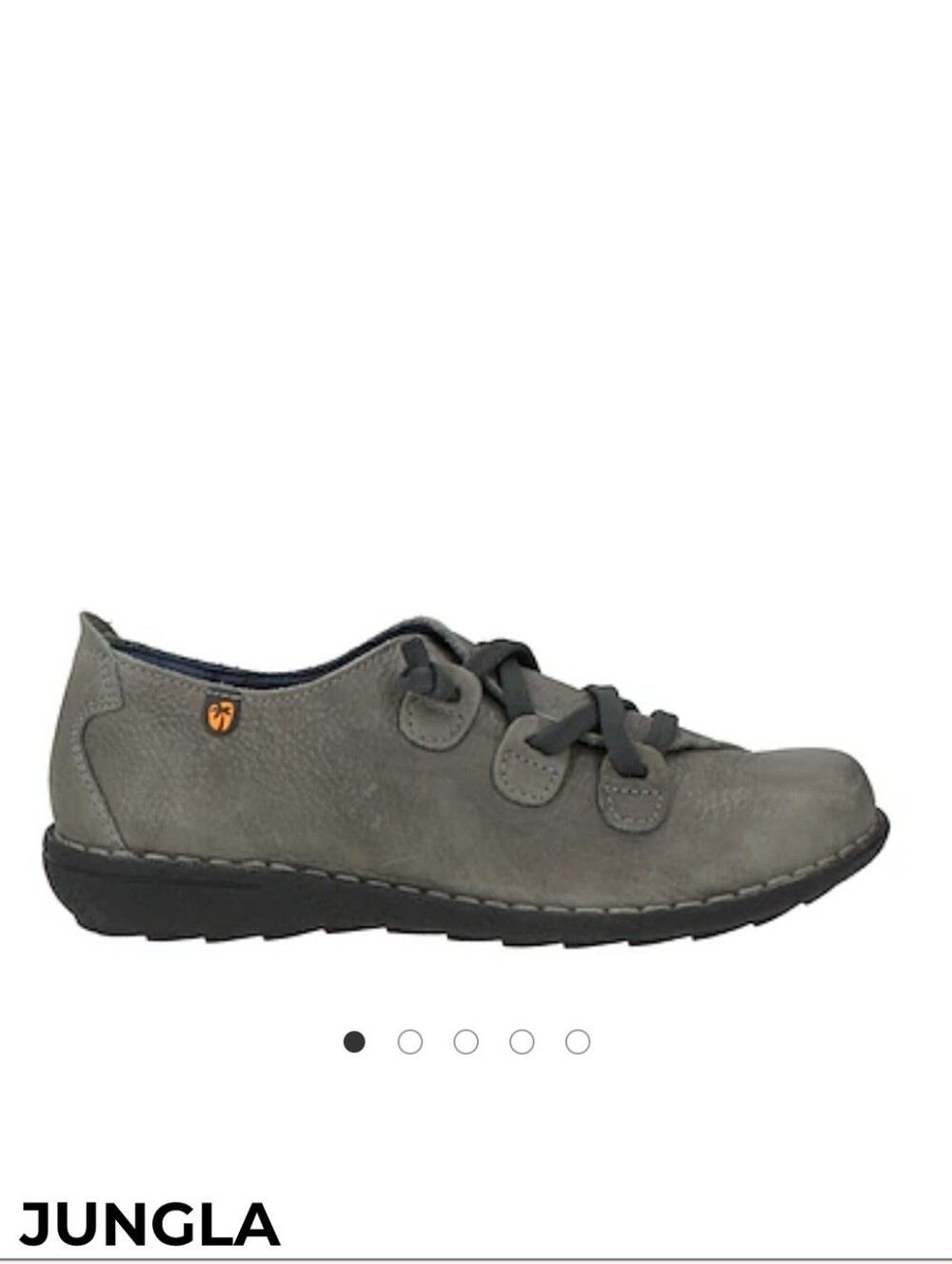 Jungla Elastic Loop Lacing Olive Green Suede Women's Shoes Size 40/9.5